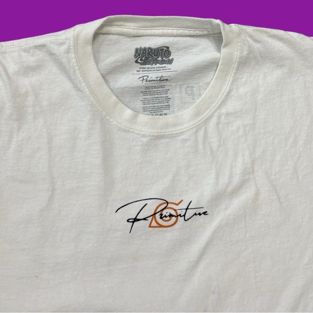 2000s Naruto Shippuden Primitive Tee - Picture 4 of 4